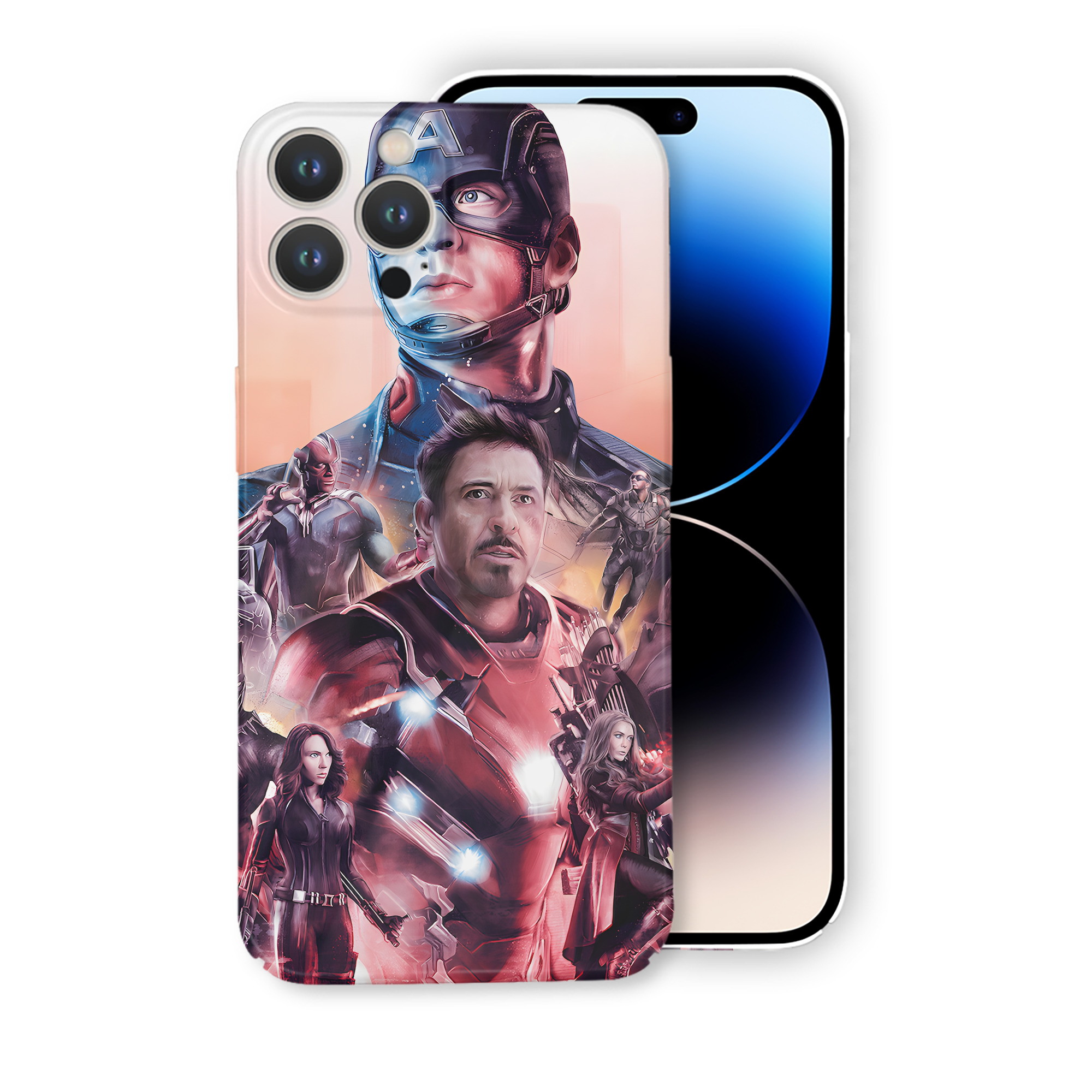 （画像用） アベンジャーズ The Avengers 【iPhone 14シリーズ対応】ハードケース